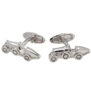 Sterling Silver Car Cufflinks