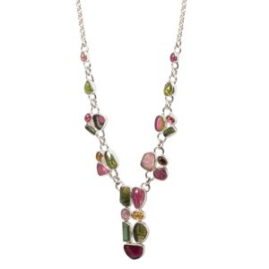 Tourmaline Sterling Silver Necklace