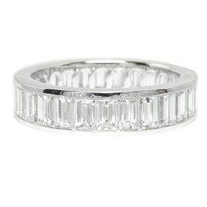18ct White Gold & Diamond Eternity Ring